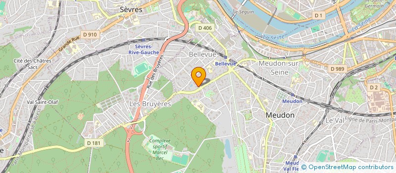 localisation de l'entreprise MONSIEUR CIPRIAN CEBANU à MEUDON