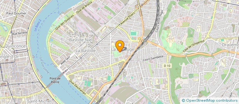 localisation de l'entreprise MONSIEUR CIPRIAN CODREANU  BORDEAUX