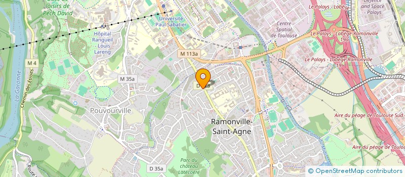 localisation de l'entreprise MONSIEUR CIPRIAN CRISAN  RAMONVILLE-SAINT-AGNE