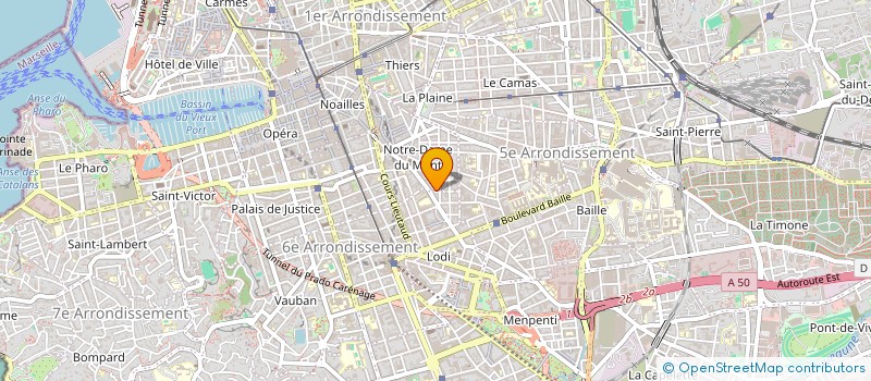localisation de l'entreprise MONSIEUR CIPRIAN MELINTE à MARSEILLE