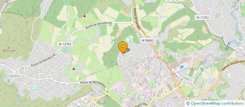 localisation de l'entreprise MONSIEUR CIPRIAN ONITIU à GRABELS