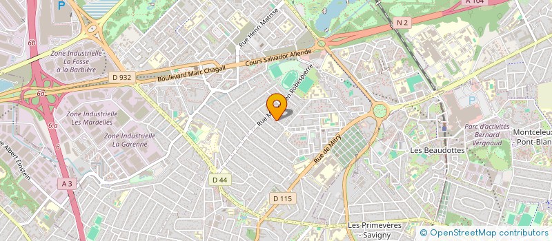 localisation de l'entreprise MONSIEUR CIPRIAN PASCU à AULNAY-SOUS-BOIS