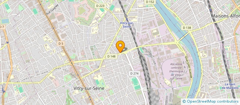 localisation de l'entreprise MONSIEUR CIPRIAN POP à VITRY-SUR-SEINE