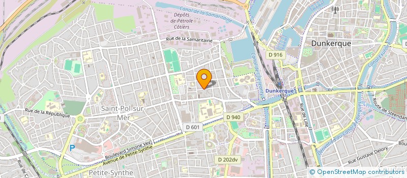 localisation de l'entreprise MONSIEUR CIPRIAN SARGHE à DUNKERQUE