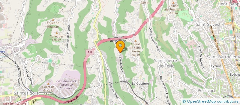 localisation de l'entreprise MONSIEUR CIPRIAN SORA à NICE