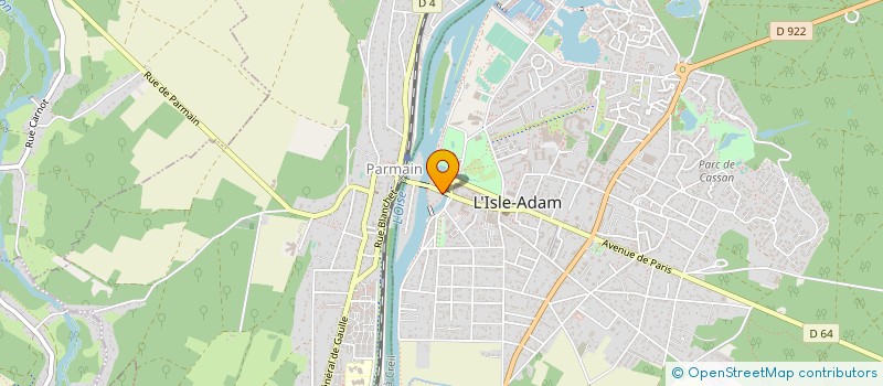 localisation de l'entreprise MONSIEUR CIPRIAN STANCU  L'ISLE-ADAM