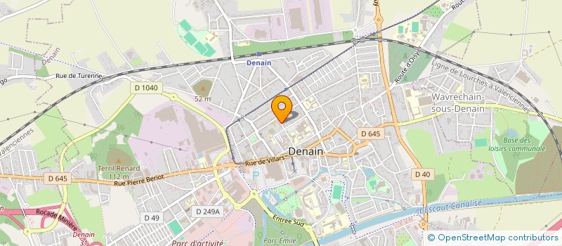 localisation de l'entreprise MONSIEUR CIPRIAN STANESCU  DENAIN