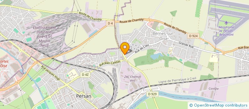 localisation de l'entreprise MONSIEUR CIPRIAN VARGA  BERNES-SUR-OISE