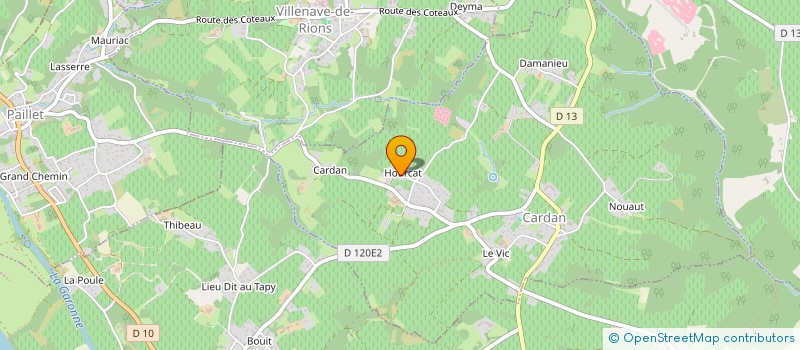 localisation de l'entreprise MONSIEUR CIPRIANO MONTERO DA ROCHA  CARDAN