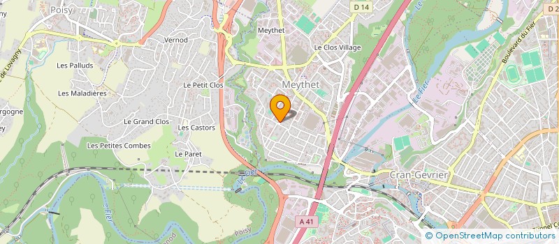 localisation de l'entreprise MONSIEUR CIPRIANO VILAR DOS SANTOS à ANNECY