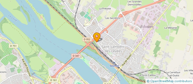 localisation de l'entreprise MONSIEUR CIRIAC TERPREAULT  SAUMUR