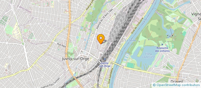 localisation de l'entreprise MONSIEUR CIRIANI CIRIANI  ATHIS-MONS