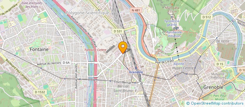 localisation de l'entreprise MONSIEUR CIRO IOSSA  GRENOBLE