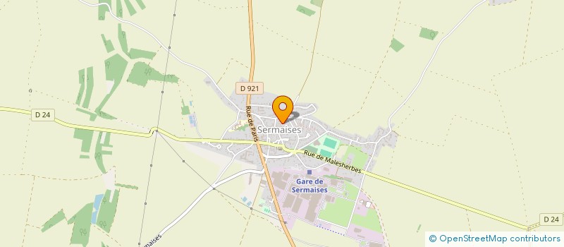 localisation de l'entreprise MONSIEUR CIRQUE ET CIE à SERMAISES