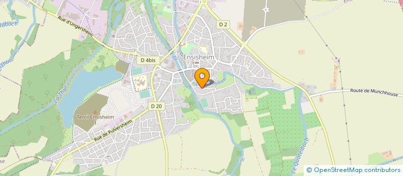 localisation de l'entreprise MONSIEUR CIRYLLE DREYER à ENSISHEIM