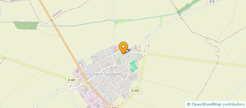 localisation de l'entreprise MONSIEUR CISSE FOFANA  SAINT-SOUPPLETS