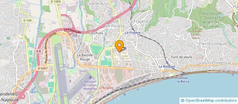 localisation de l'entreprise MONSIEUR CITAFA CISSE  CANNES