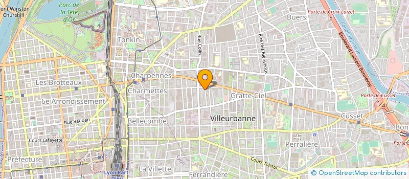localisation de l'entreprise MONSIEUR CIVAN KARAKAS à VILLEURBANNE
