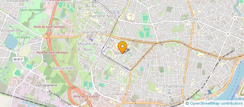 localisation de l'entreprise MONSIEUR CLAIR ROGER à NANTES