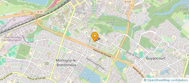 localisation de l'entreprise MONSIEUR CLAISH NKODIA  GUYANCOURT