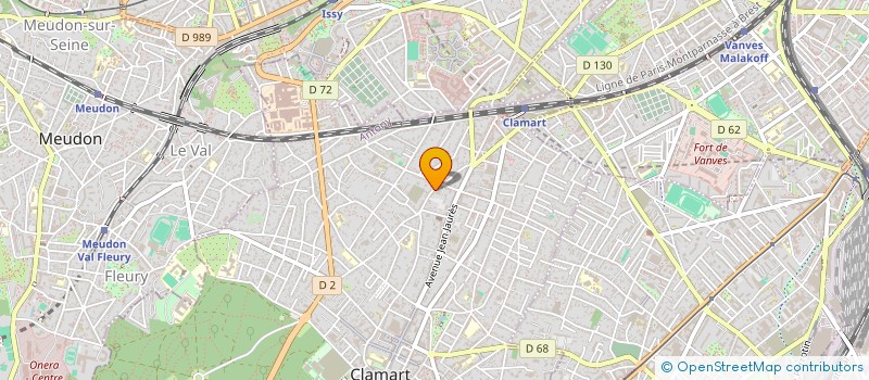 localisation de l'entreprise MONSIEUR CLAMART DONALD à CLAMART