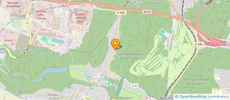 localisation de l'entreprise MONSIEUR CLAREL POMONE  BUC