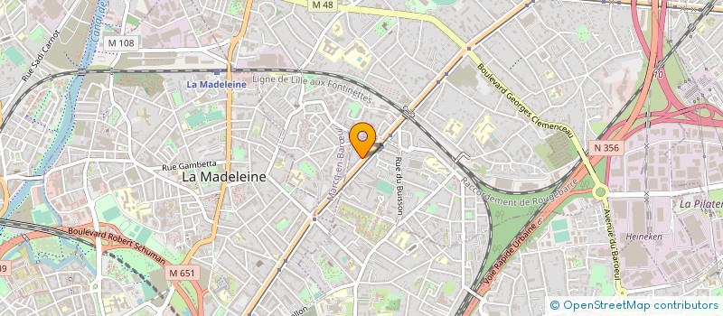 localisation de l'entreprise MONSIEUR CLARENCE FABRI à LILLE