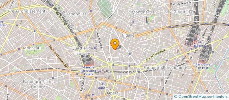 localisation de l'entreprise MONSIEUR CLARENCE JEANCARD  PARIS