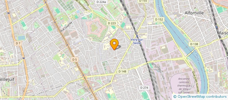 localisation de l'entreprise MONSIEUR CLARENCE VECCHIO  VITRY-SUR-SEINE