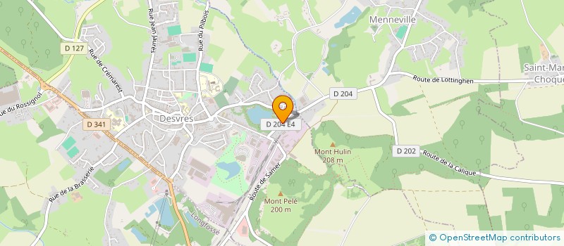 localisation de l'entreprise MONSIEUR CLARENCE YEARWOOD  DESVRES