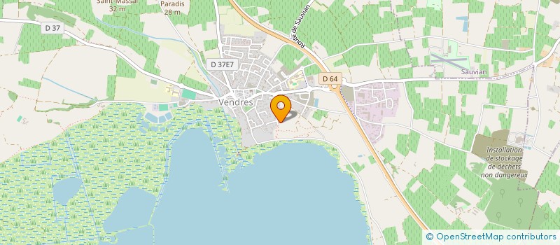 localisation de l'entreprise MONSIEUR CLARENS CASTILLO  VENDRES