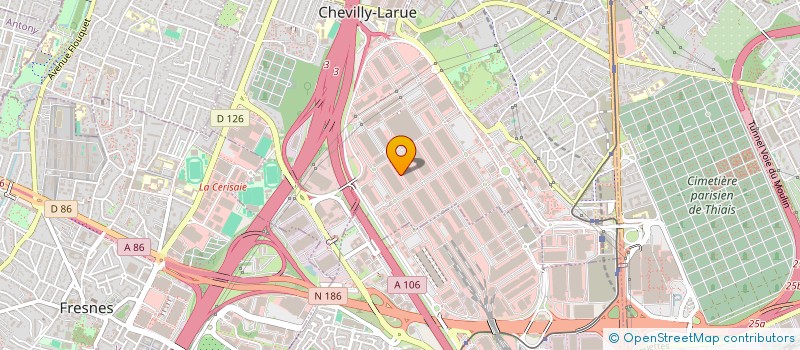 localisation de l'entreprise MONSIEUR CLARK BABEL  CHEVILLY-LARUE