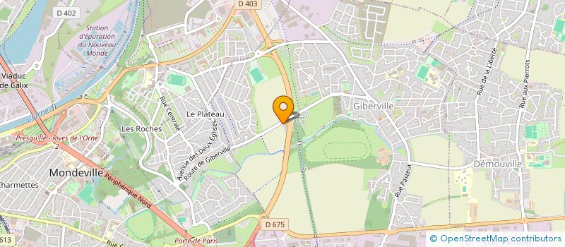 localisation de l'entreprise MONSIEUR CLARK CAPELLO  GIBERVILLE