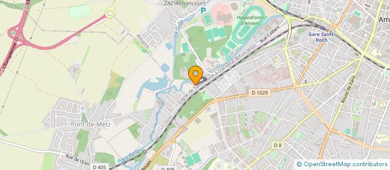 localisation de l'entreprise MONSIEUR CLARK OKAMBA YONDZI  AMIENS