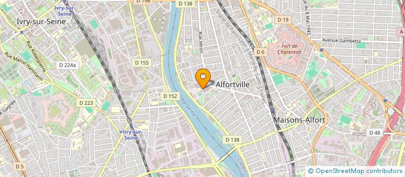 localisation de l'entreprise MONSIEUR CLAUDE ABBOU à ALFORTVILLE