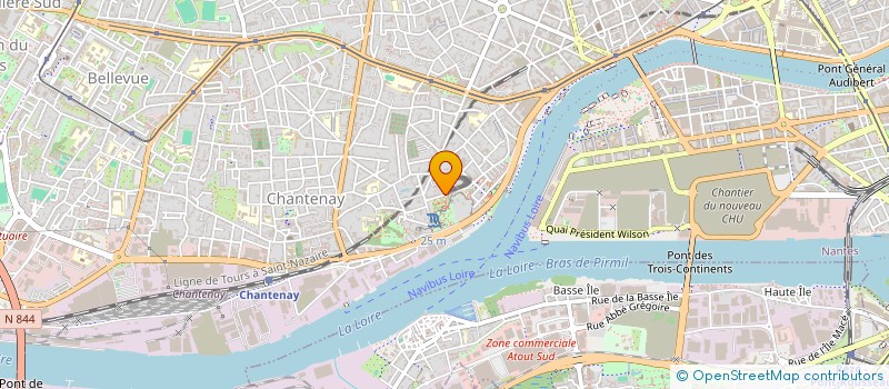 localisation de l'entreprise MONSIEUR CLAUDE ABGRALL à NANTES