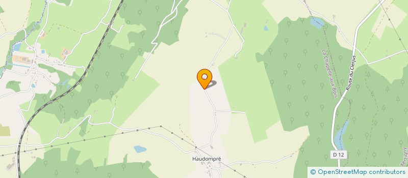 localisation de l'entreprise MONSIEUR CLAUDE ADAM à LA CHAPELLE-AUX-BOIS