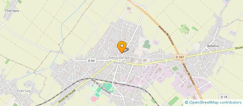 localisation de l'entreprise MONSIEUR CLAUDE ADRIN  NEUVILLE-DE-POITOU