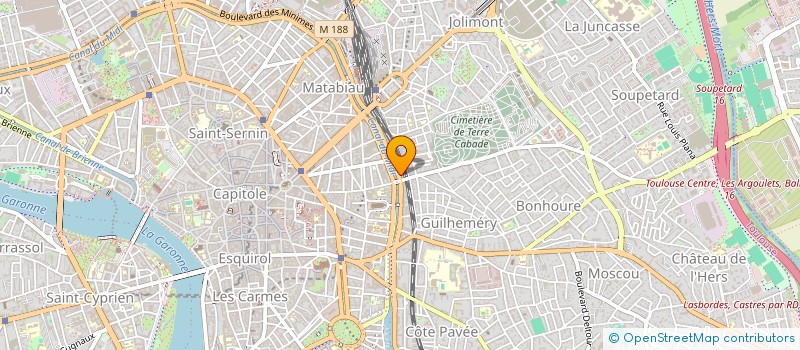 localisation de l'entreprise MONSIEUR CLAUDE AFFIAC à TOULOUSE