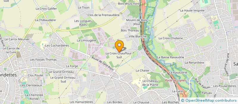 localisation de l'entreprise MONSIEUR CLAUDE AGIER à FONDETTES