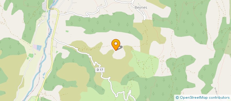 localisation de l'entreprise MONSIEUR CLAUDE AILLAUD  SENEZ