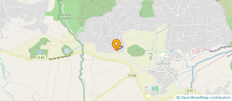 localisation de l'entreprise MONSIEUR CLAUDE ALBERTIN  GAREOULT
