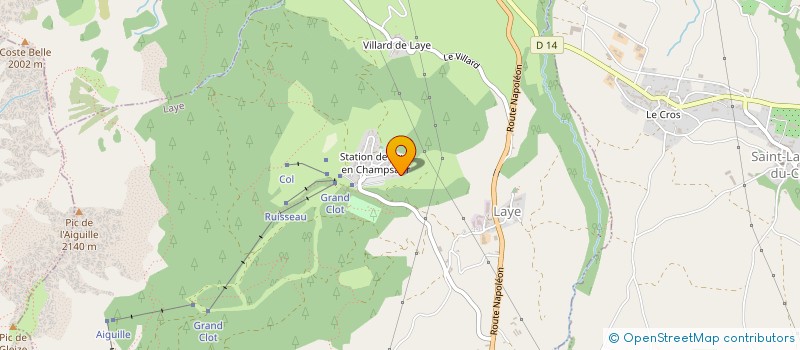 localisation de l'entreprise MONSIEUR CLAUDE ALCANTARA  LAYE