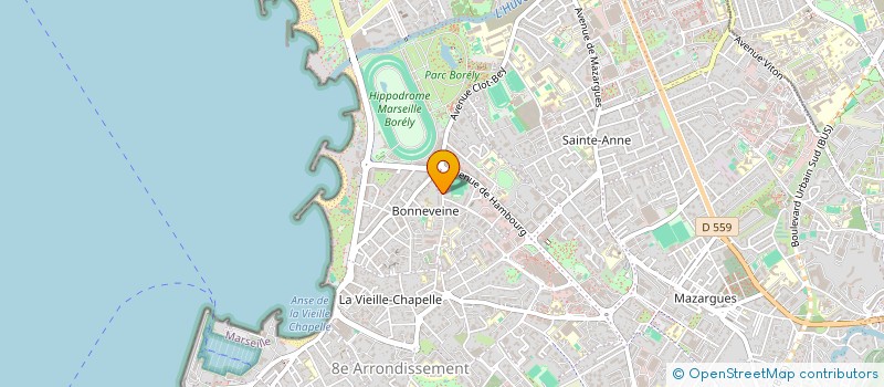 localisation de l'entreprise MONSIEUR CLAUDE ALESSI à MARSEILLE