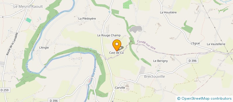 localisation de l'entreprise MONSIEUR CLAUDE ALEXANDRE à CONDE-SUR-VIRE