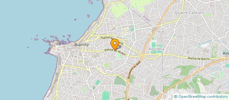 localisation de l'entreprise MONSIEUR CLAUDE ALIBERT à BIARRITZ