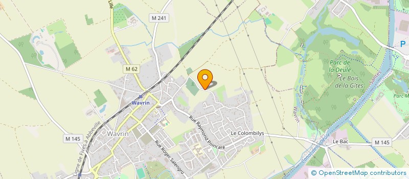 localisation de l'entreprise MONSIEUR CLAUDE ALLARD  WAVRIN