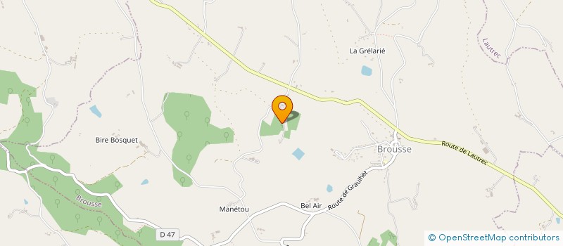 localisation de l'entreprise MONSIEUR CLAUDE ALQUIER  VENES