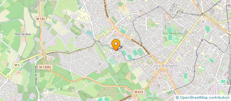 localisation de l'entreprise MONSIEUR CLAUDE AMBACHER à MONTPELLIER