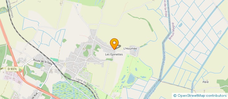 localisation de l'entreprise MONSIEUR CLAUDE AMIRAULT  BECCAS